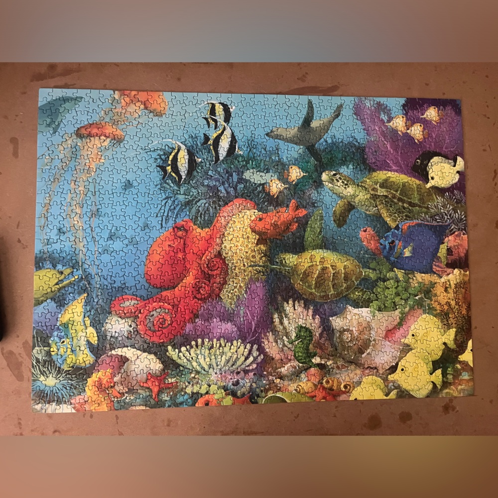 Underwater Color•Couleur  Sous-Marine•Color Subacuatico Jigsaw Puzzle